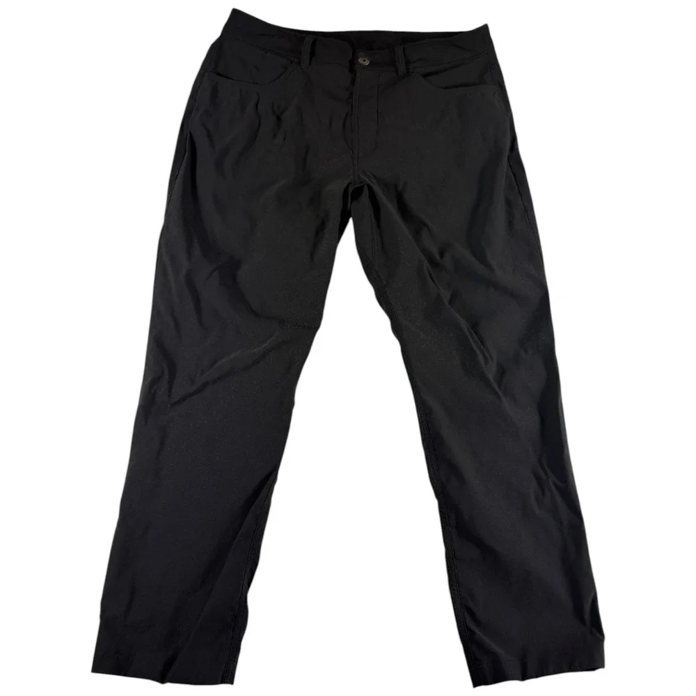 The North Face Regular‎ Pants Mens 34 Black Straight Leg Casual Outdoor Hiking